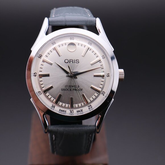 Oris Vintage Swiss 17 Jewels Hand-Wound Mechanical Men's Watch - FREE SHIPPING - Picture 3 of 12